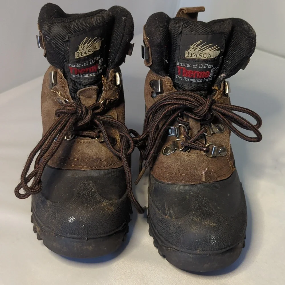 Itasca Ice Breaker Brown Leather Winter Boots