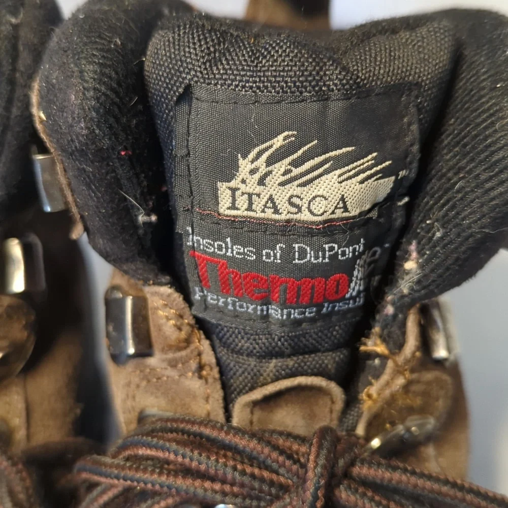 Itasca Ice Breaker Brown Leather Winter Boots