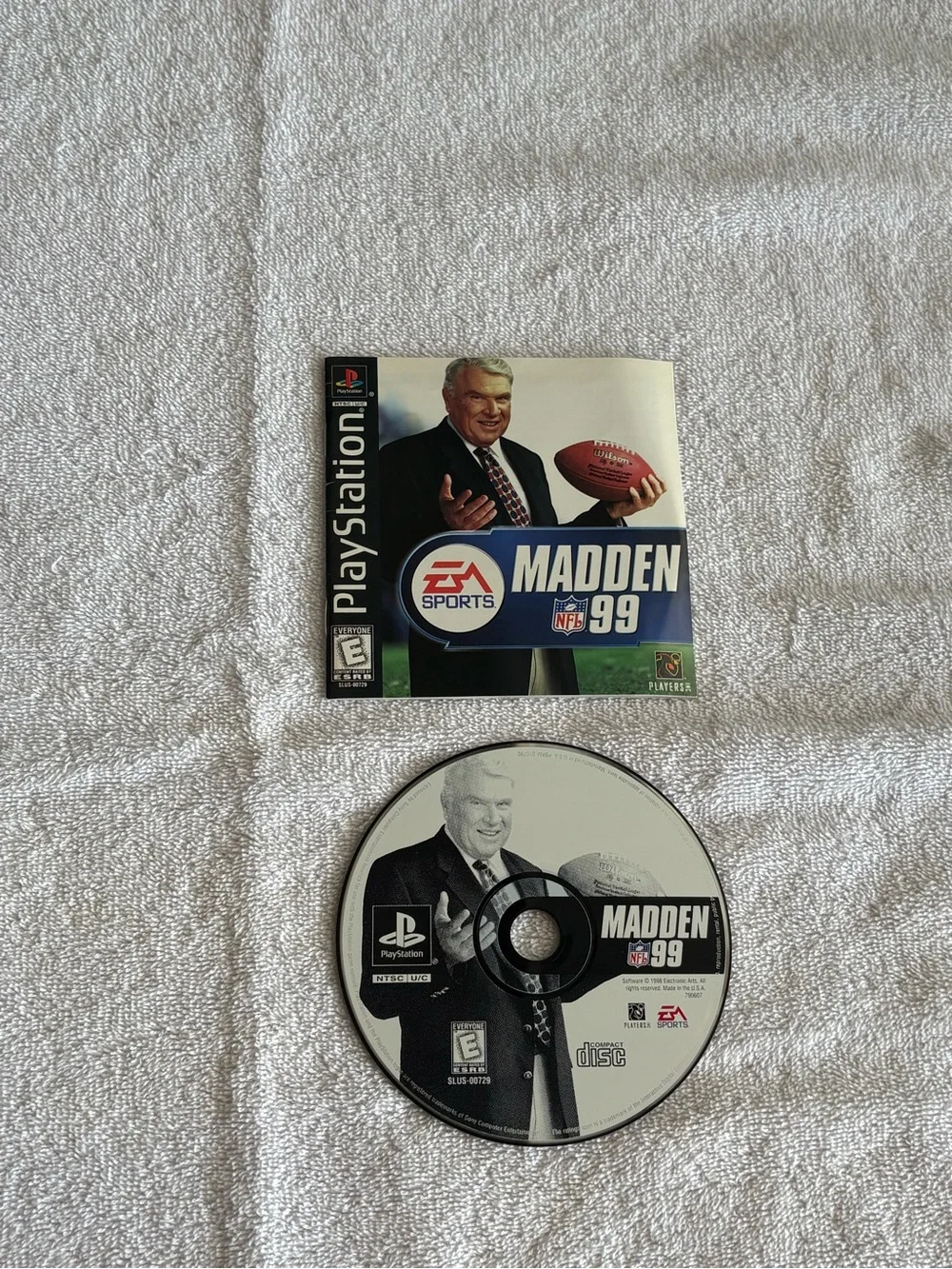 Sony PlayStation 1 Madden NFL 99 game