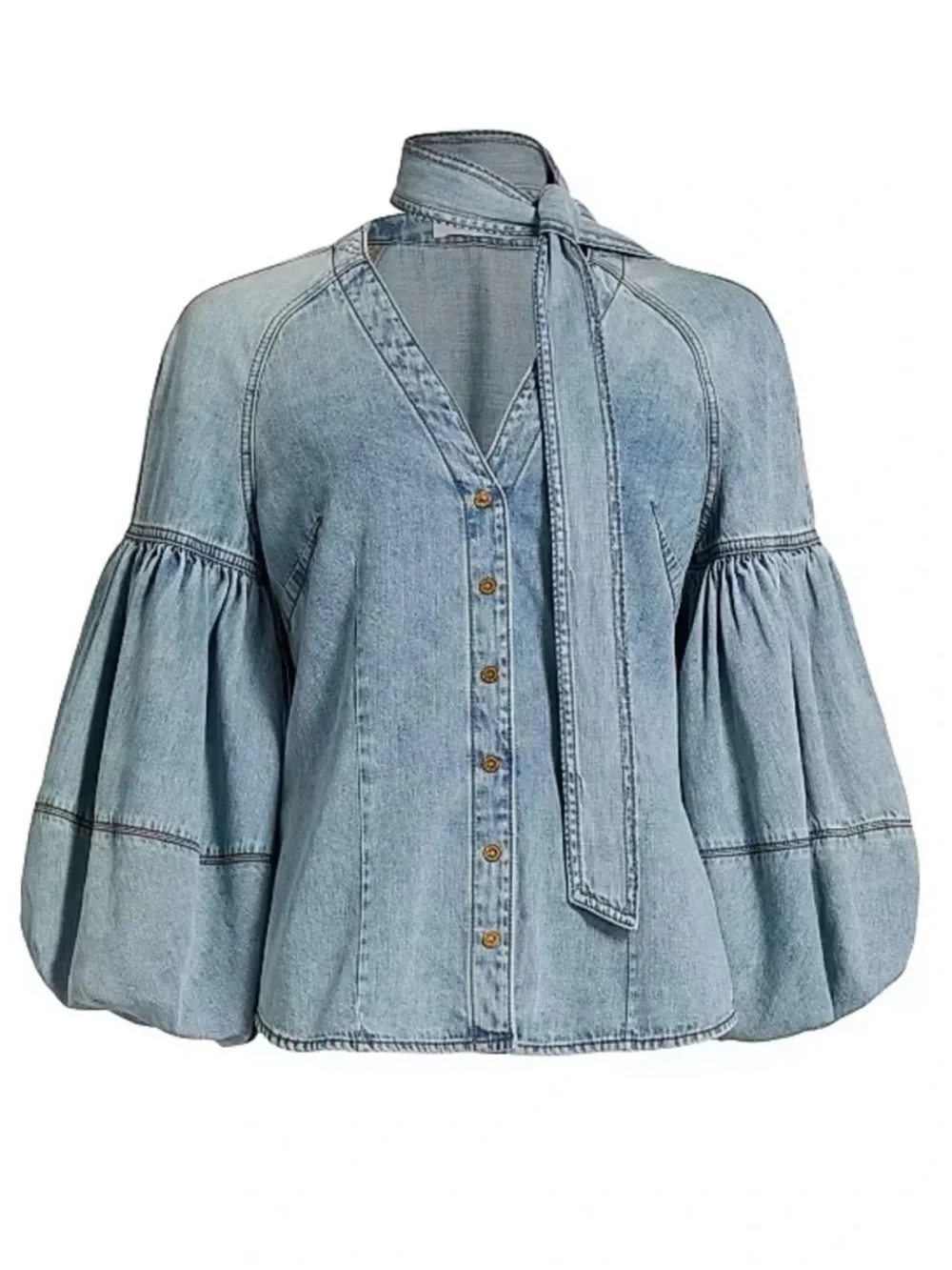 Zimmermann denim blouse