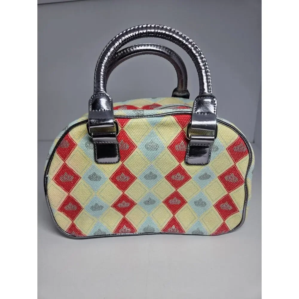 Soap & Glory Argyle Crown Vanity Case Cosmetic Makeup Travel Bag Double Handle