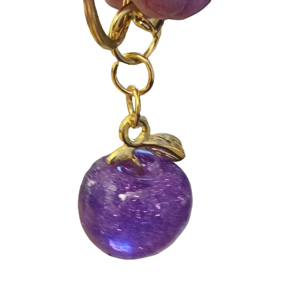 N/A purple glitter