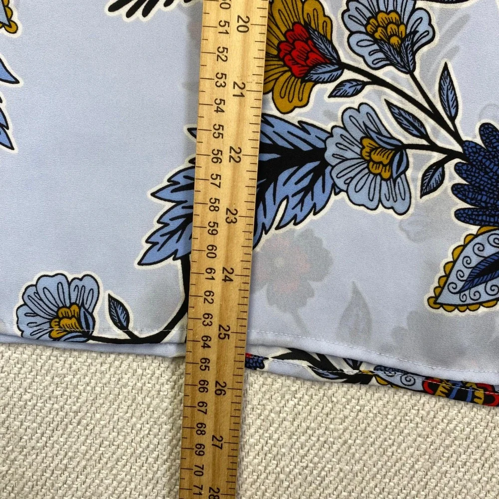 LOFT floral hemline style