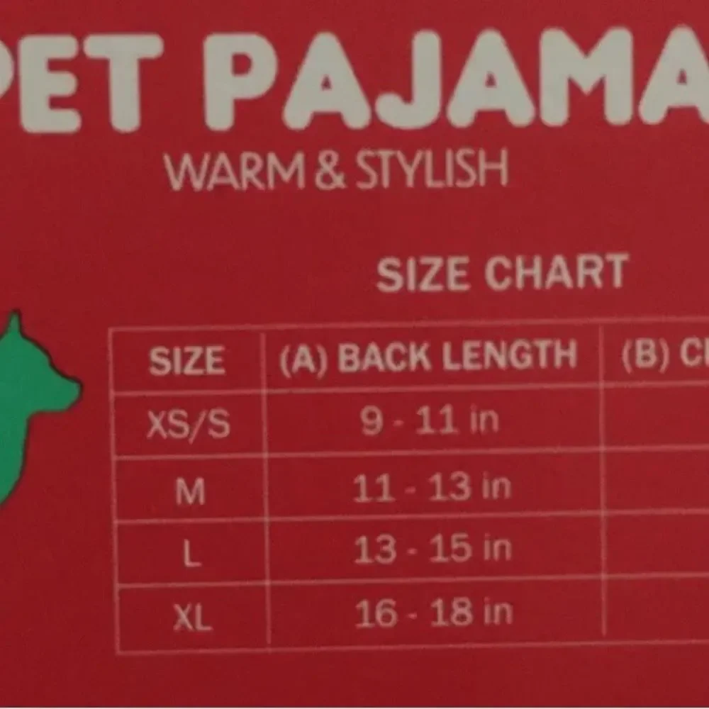 Source Unknown dog pajamas