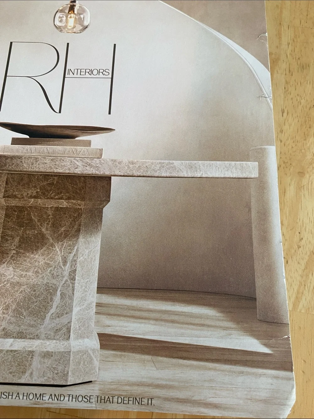 Restoration Hardware Catalog Spring 2026 makes a Decorative Coffee Table Book