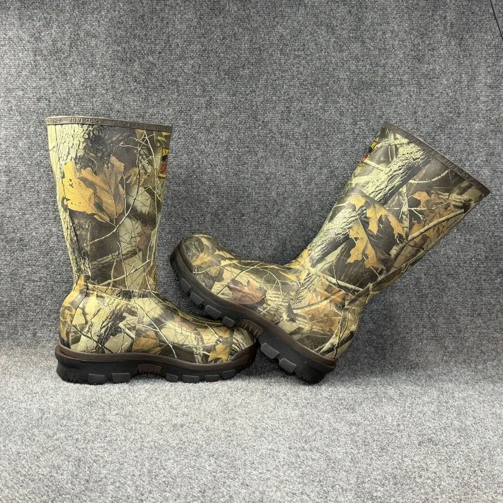 Redhead Bone Dry Boots Men's 10 1200G Thinsulate Waterproof Camo Hunting Fishing