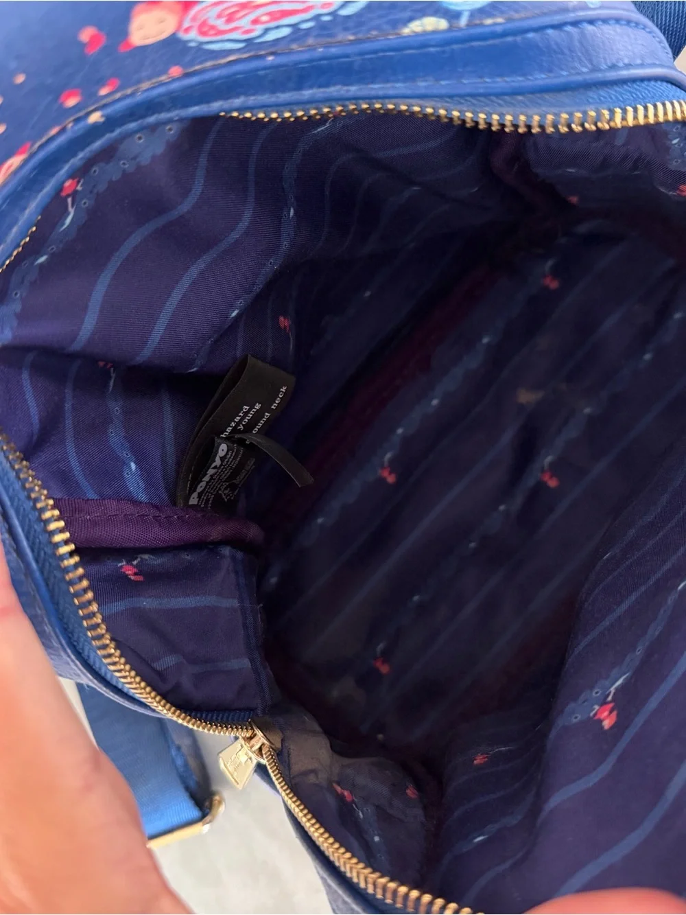 Cath Kidston zipper backpack adjustable