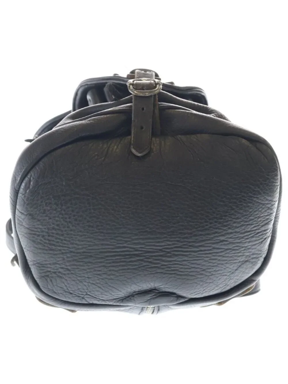 Chrome Hearts Flerknee Mini Backpack Flare Knee Daga Zip Mini Leather Black