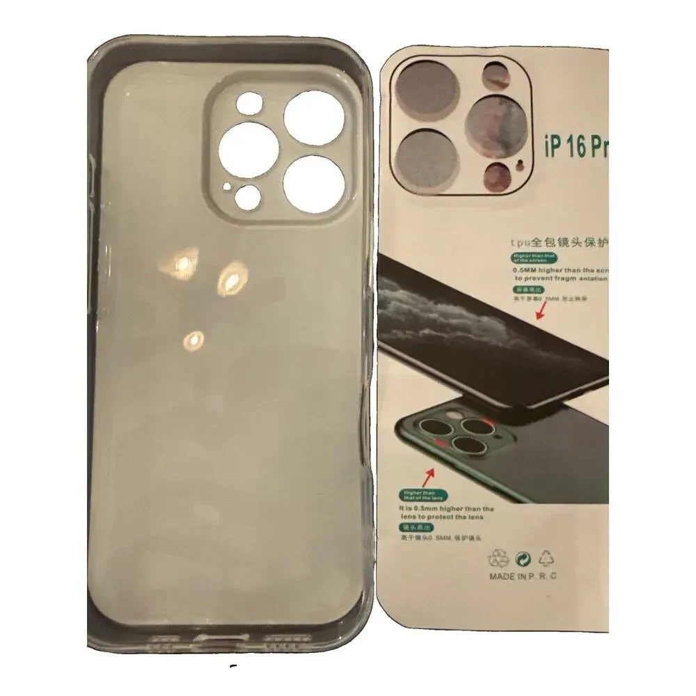NWT Transparent Pastel Christmas Tree iPhone 16 Pro Case