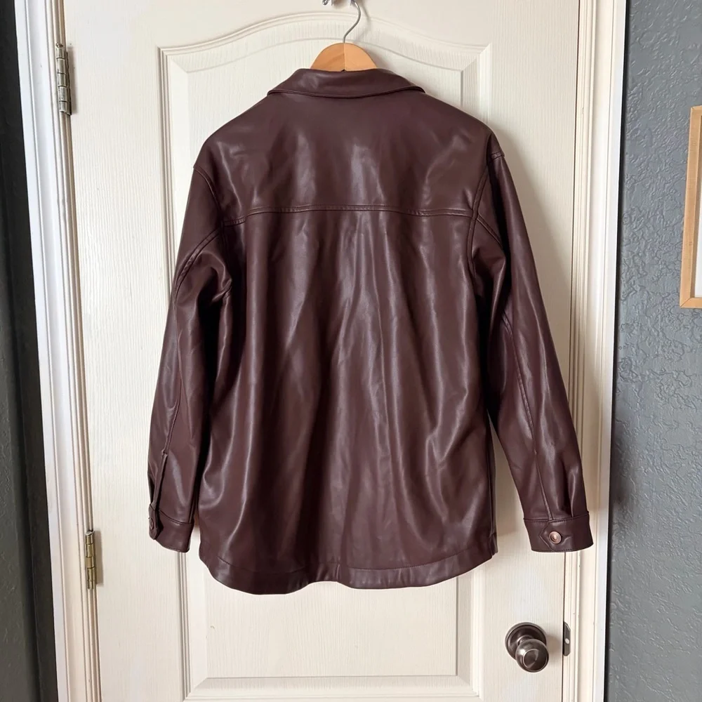 Stoosh brown leather