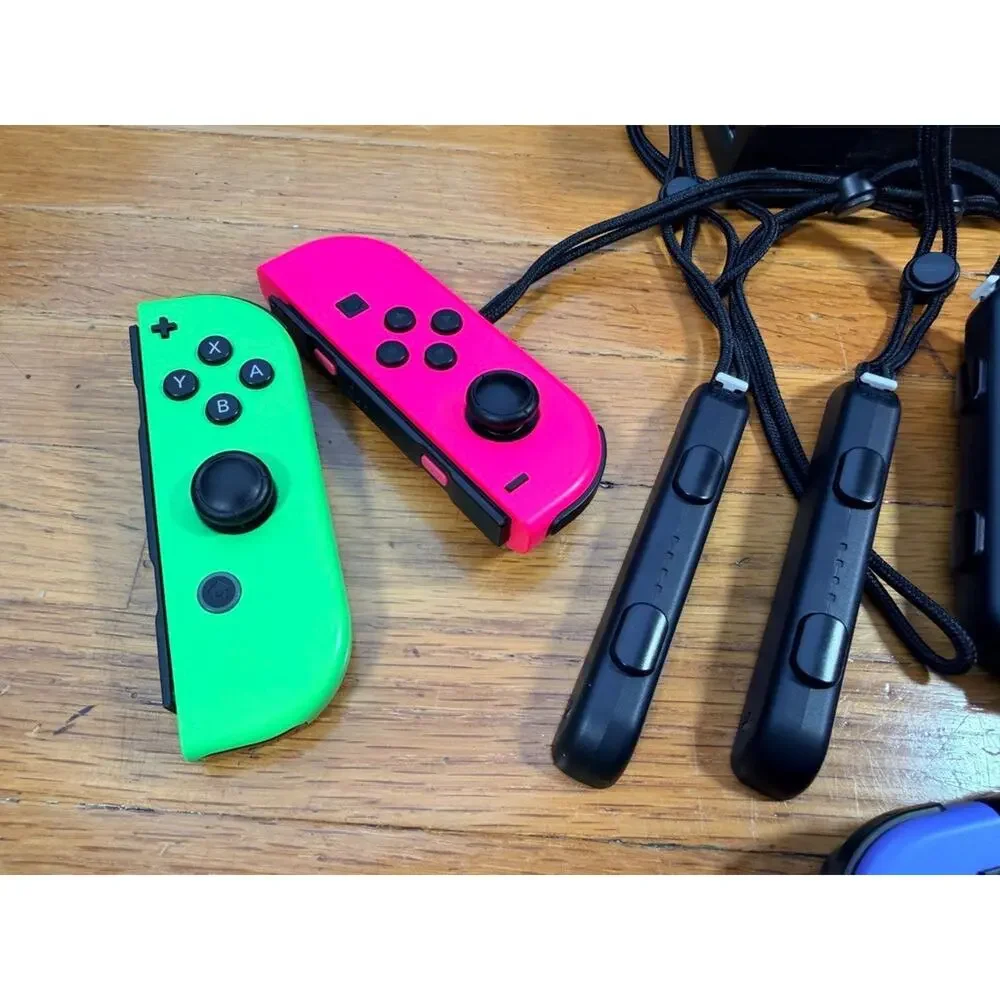 Nintendo Switch Console Bundle with Dock + Extra Joy-Cons + Fortnite Joy-Con Box