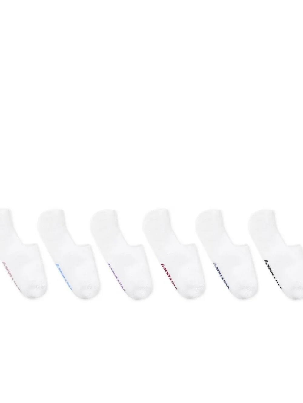 Converse 6-PK Foundational Liner Socks- Multi