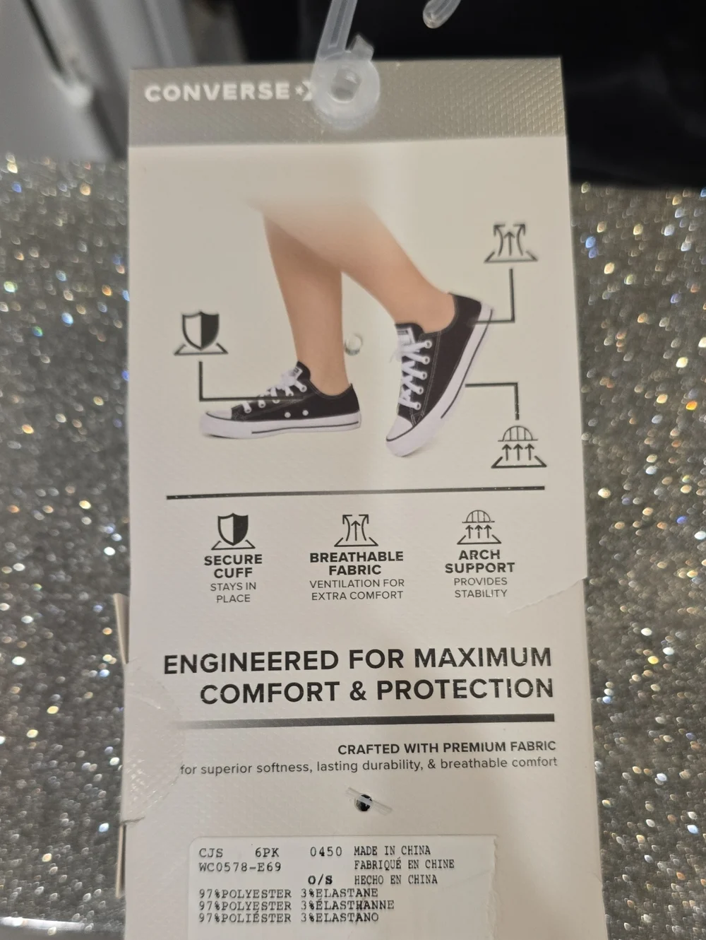Converse low profile