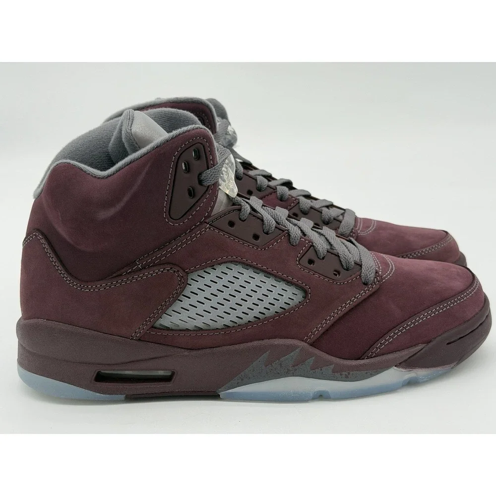 Men's Size 8.5 - Nike Air Jordan 5 Retro SE Burgundy DZ4131-600 No Box Lid