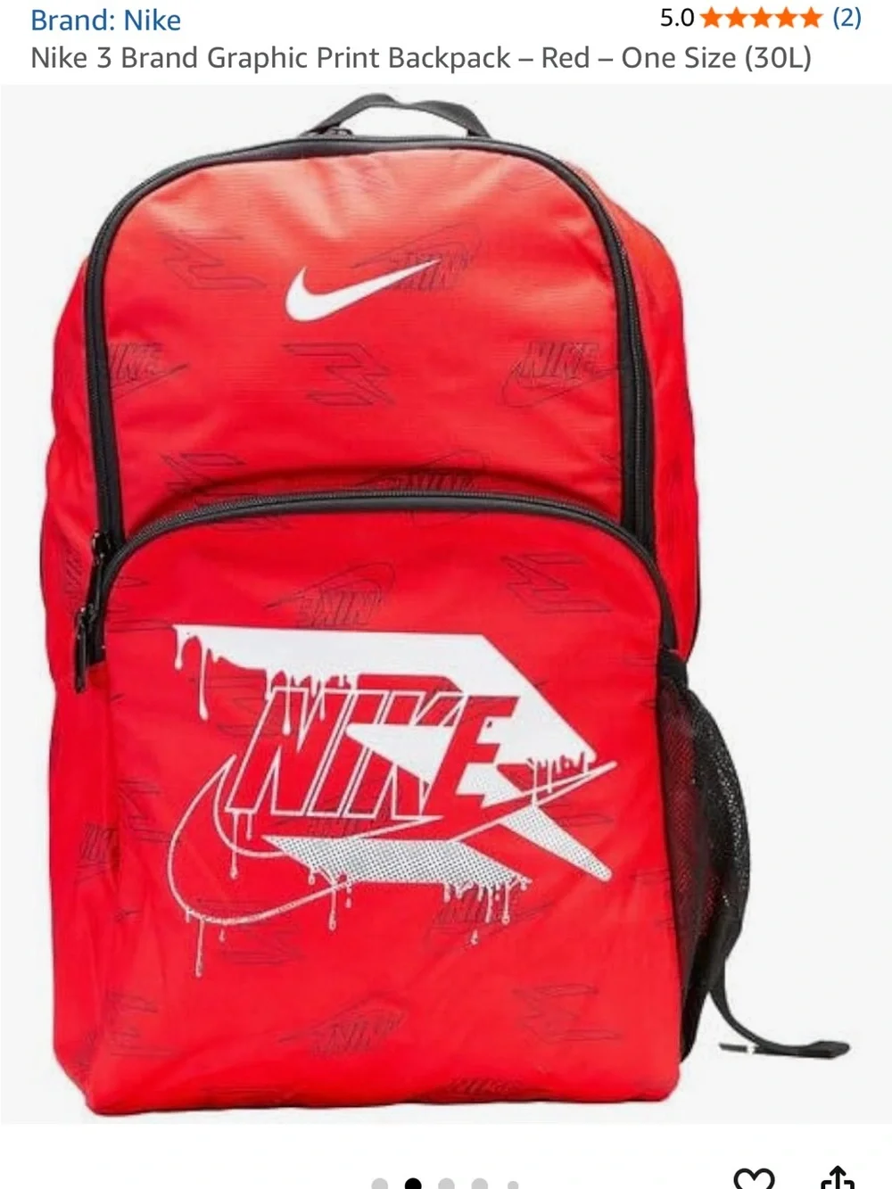Nike bold red