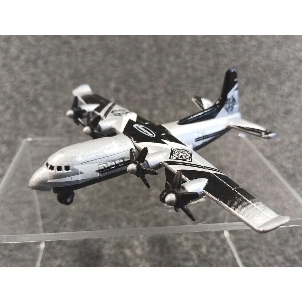 Die Cast Transport Plane, 2 Fighters & Military Helicopter Lot of 4 Mattel