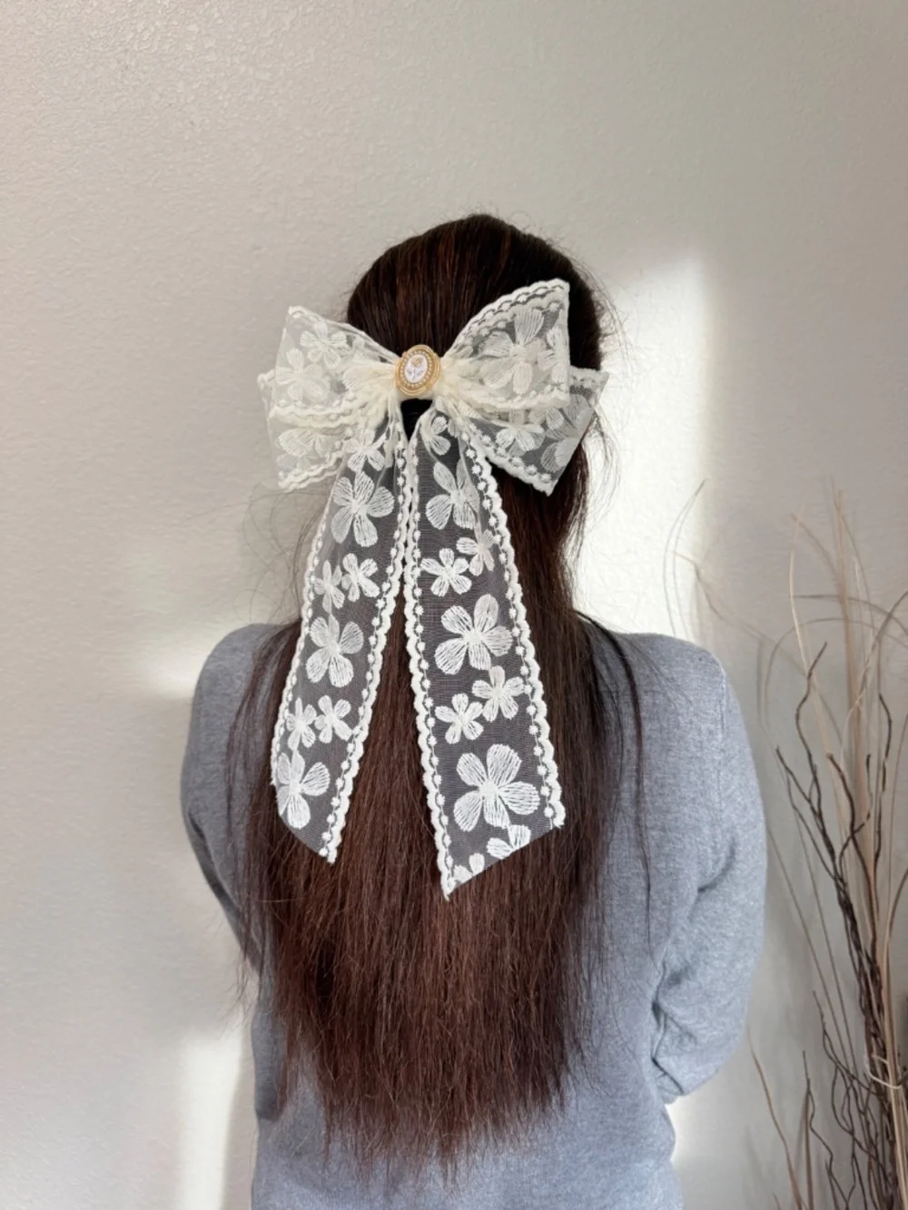 Handmade cream ivory
