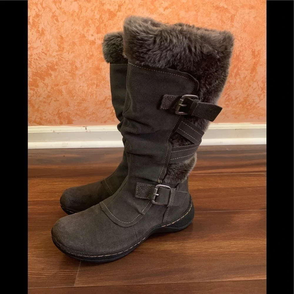 🌿SALE🌿GH BASS & Co. Leather Winter Boots Sz 6.5