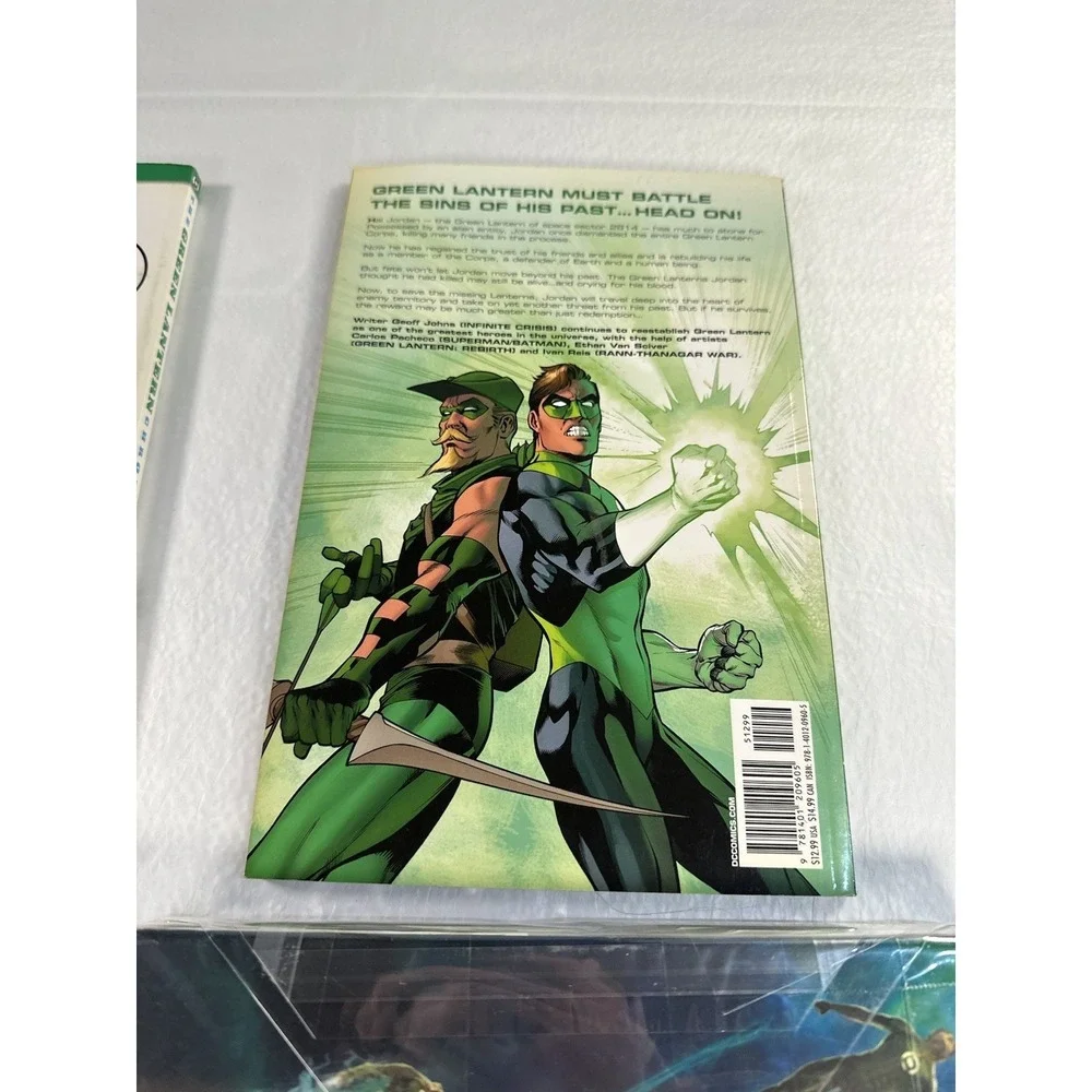 Green Lantern Graphic Novel Lot of 4 | Chronicles Vol 1,‎ Rebirth, Movie Books