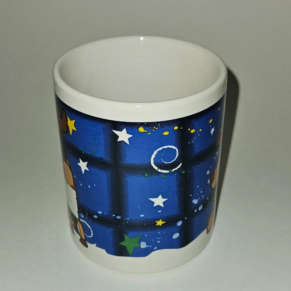 TB Toy Trading Co reindeer mug