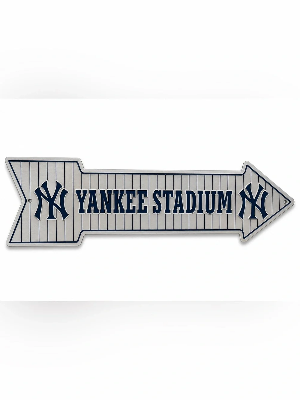 NEW Yankee Stadium Arrow Baseball Metal Sign