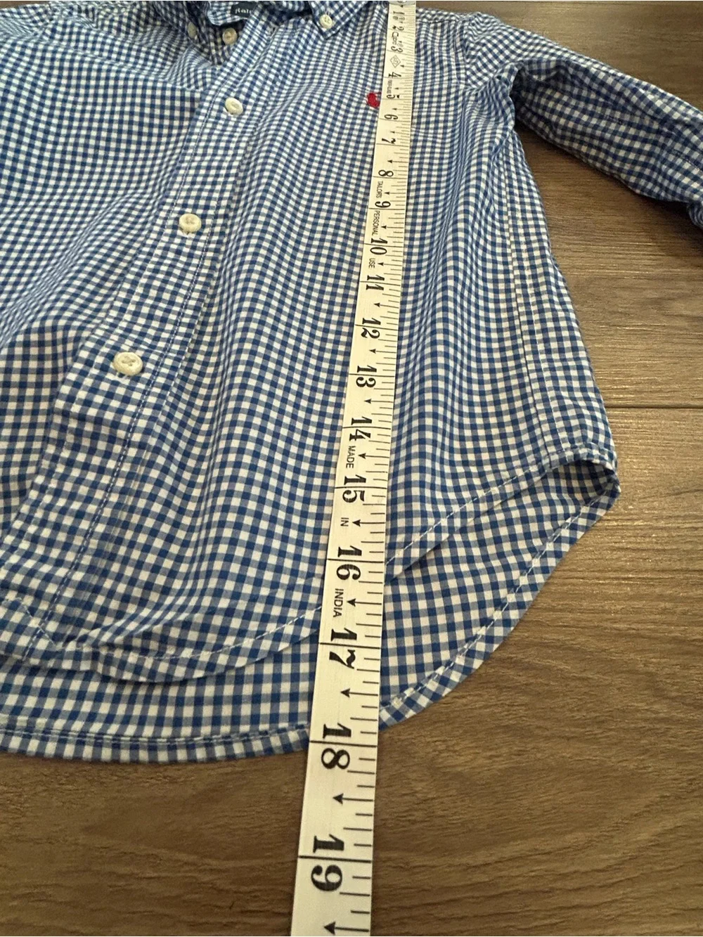 Ralph Lauren collar church school