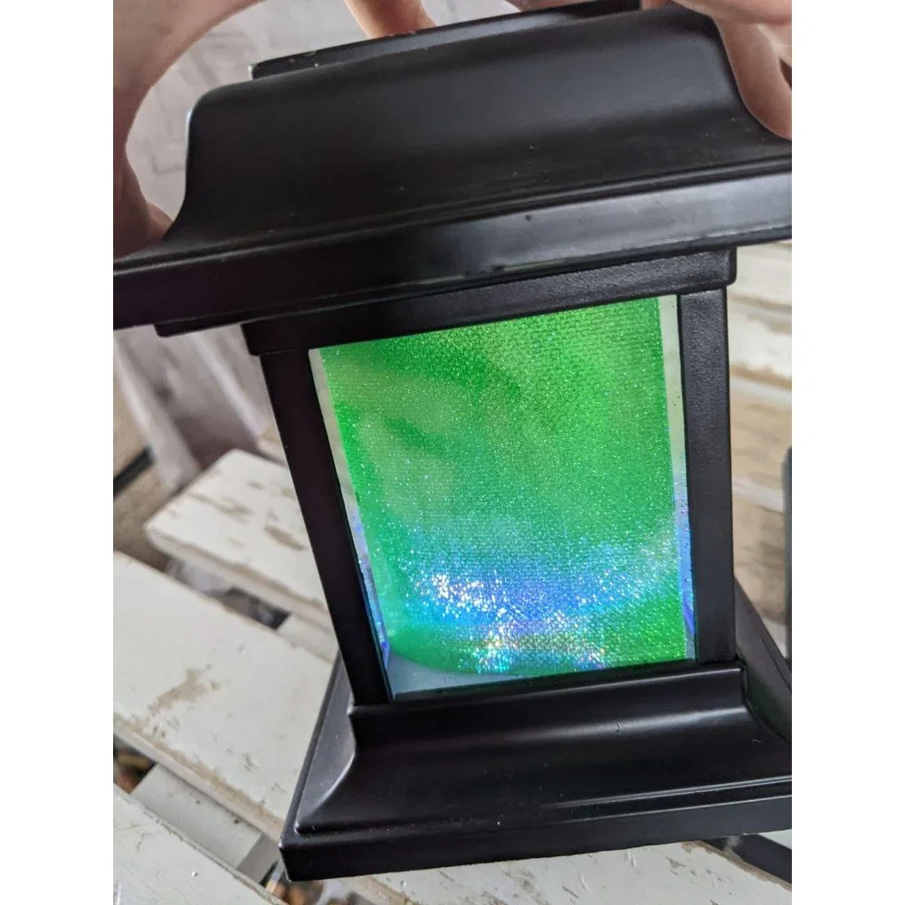 Solar spider Halloween prototype LED light prop ta‎