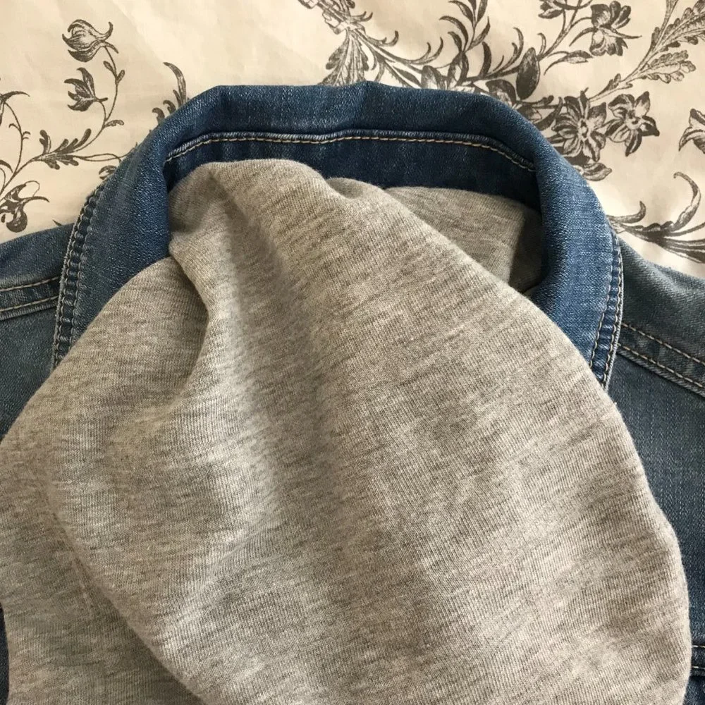 Justice Denim Crop Jacket | Size 6/7