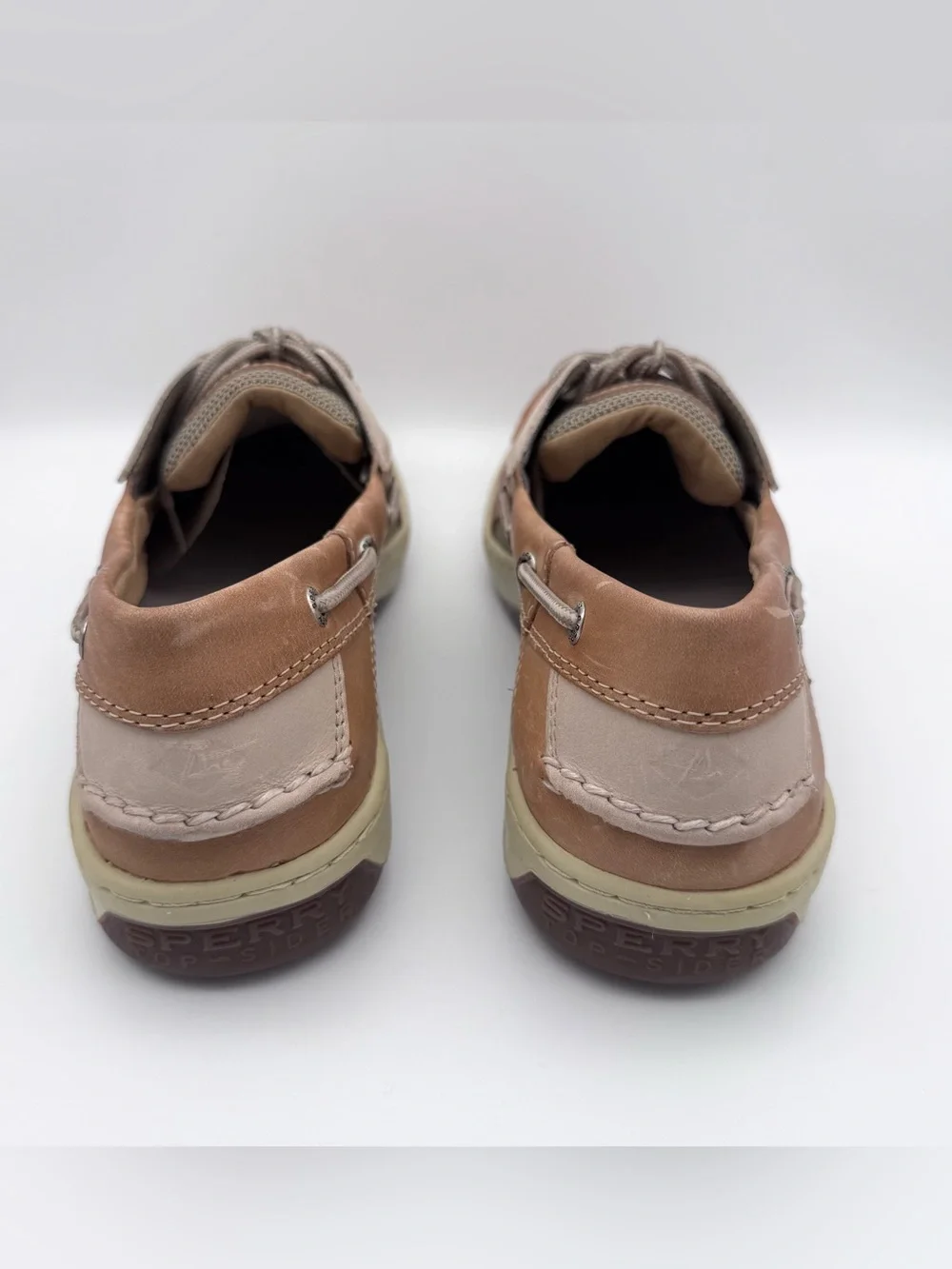Sperry Top-Sider Billfish 3-Eye Boat Shoes 0799023 Light Brown Leather Men 13 M