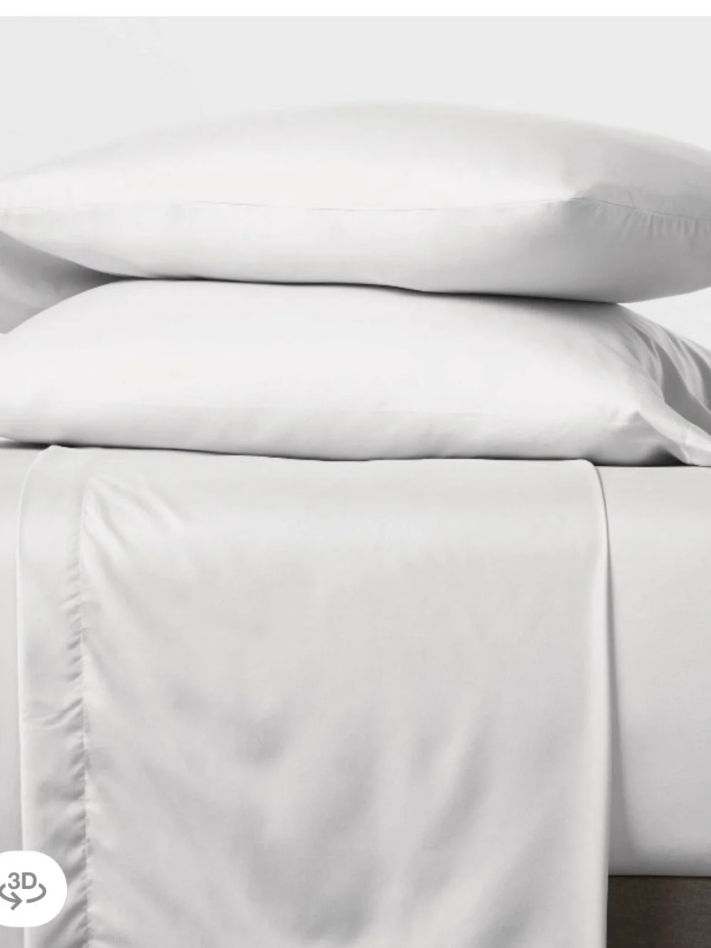 Room Essentials White flat sheet