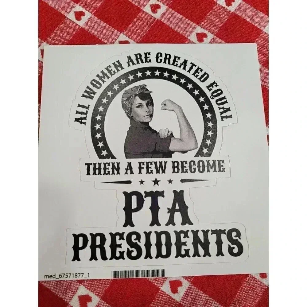 PTA President medium‎ sticker #3