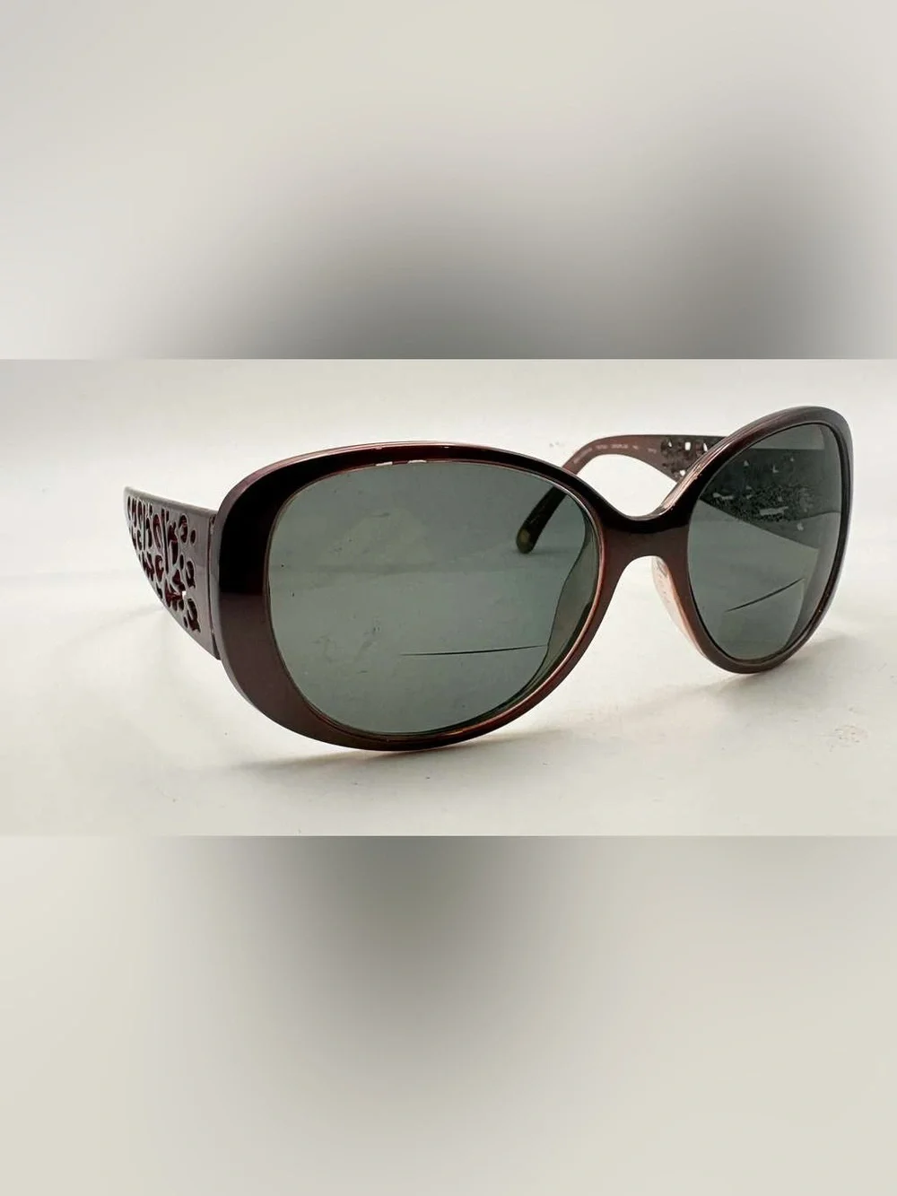 Tommy Bahama Sea-Licious TB7020 Brown Purple Oval Sunglasses Frames Only