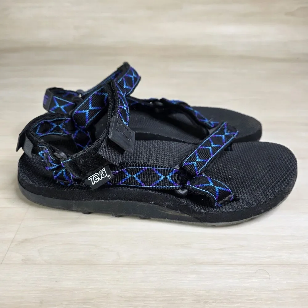 Teva Sandals Hurricane Hiking Multicolor Hook‎ & Loop Open Toe Comfort Size 10
