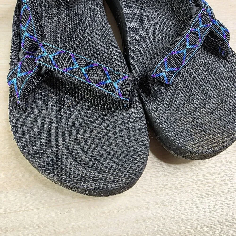 Teva Sandals Hurricane Hiking Multicolor Hook‎ & Loop Open Toe Comfort Size 10