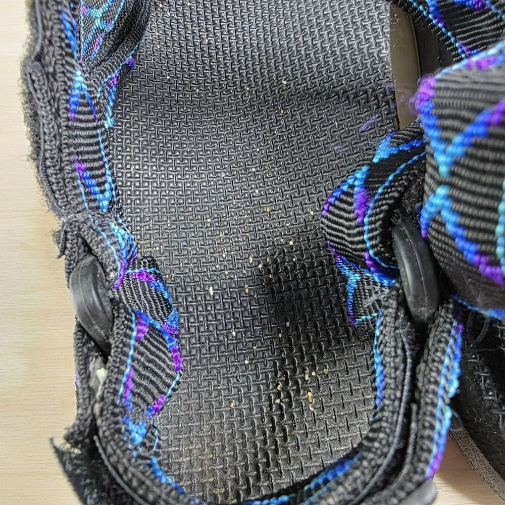 Teva Sandals Hurricane Hiking Multicolor Hook‎ & Loop Open Toe Comfort Size 10