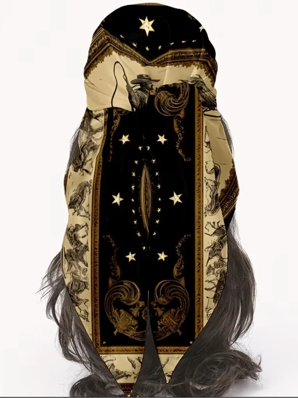Western Cowboy Horse Scarf/Bandana