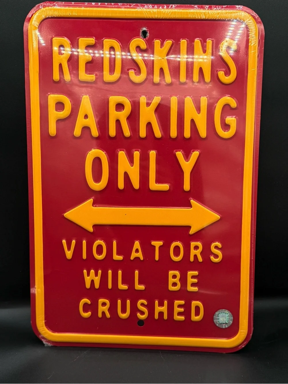 N/A redskin parking