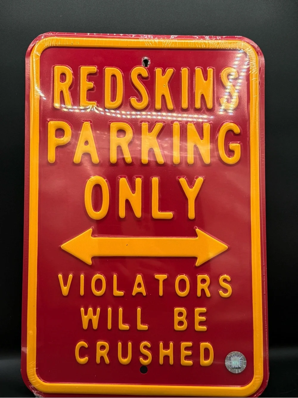 N/A redskin parking