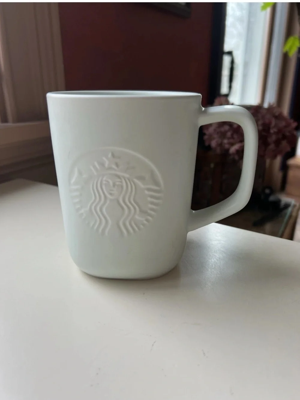 Starbucks Mint Green Recycled Ceramic Triangular Bottom Siren grey2