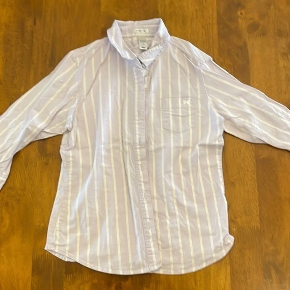 Old Navy purple white
