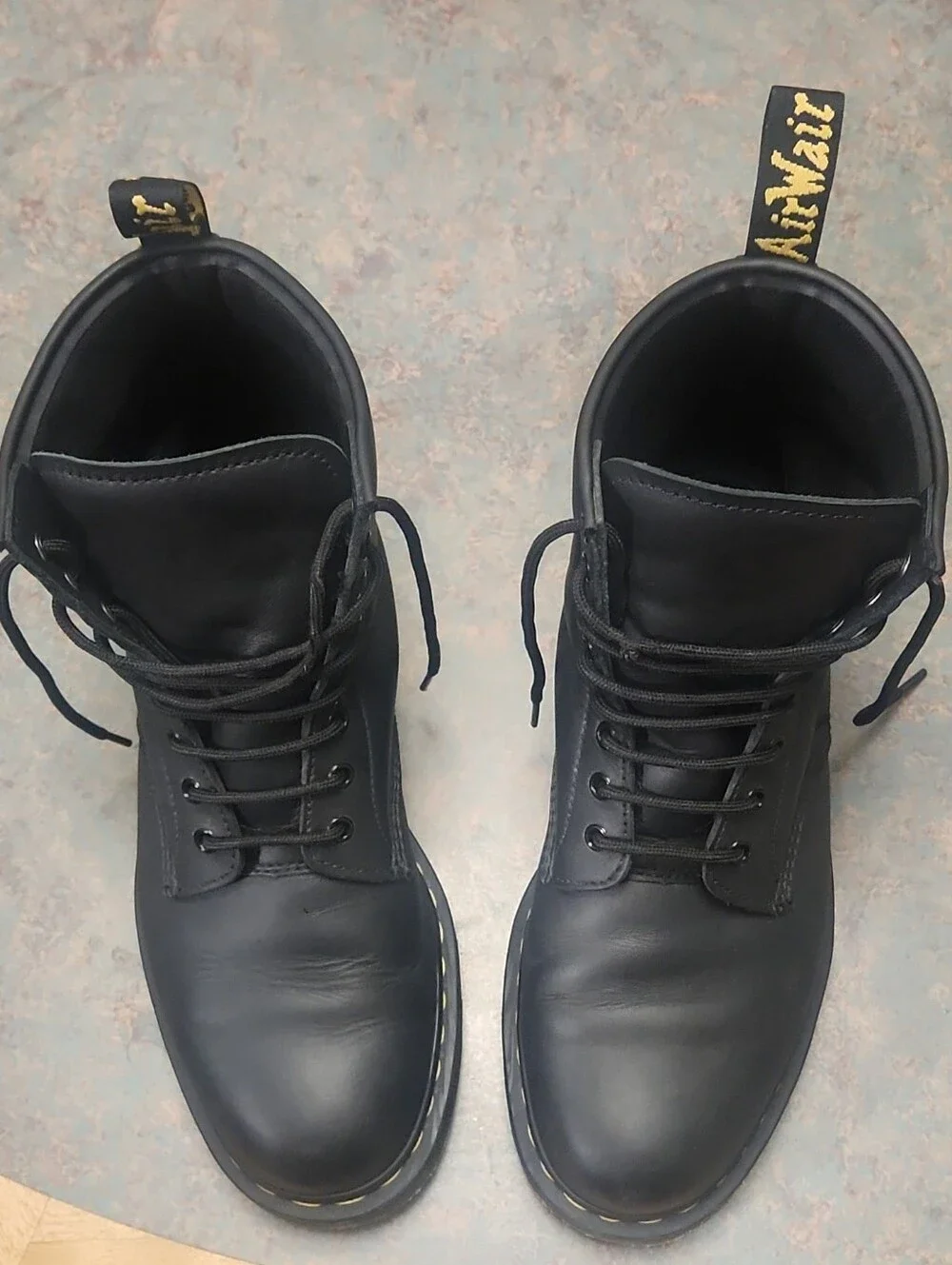 Dr. Martens 1460 SR - Black Leather Lace Up Boot – Men's Size 11 US/10 UK/ 44 EU