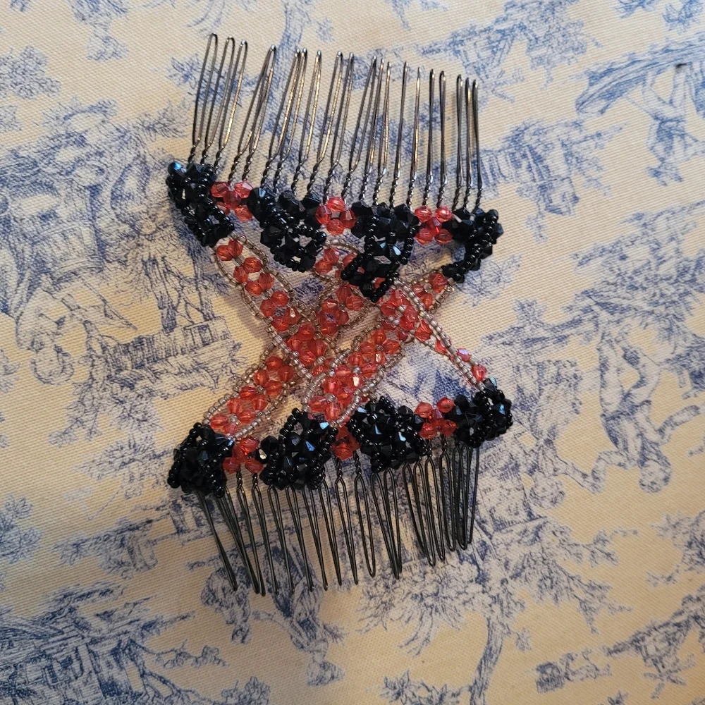 Elastic Double Hair Comb Clip - Stretchy Fashion Magic Hairpins