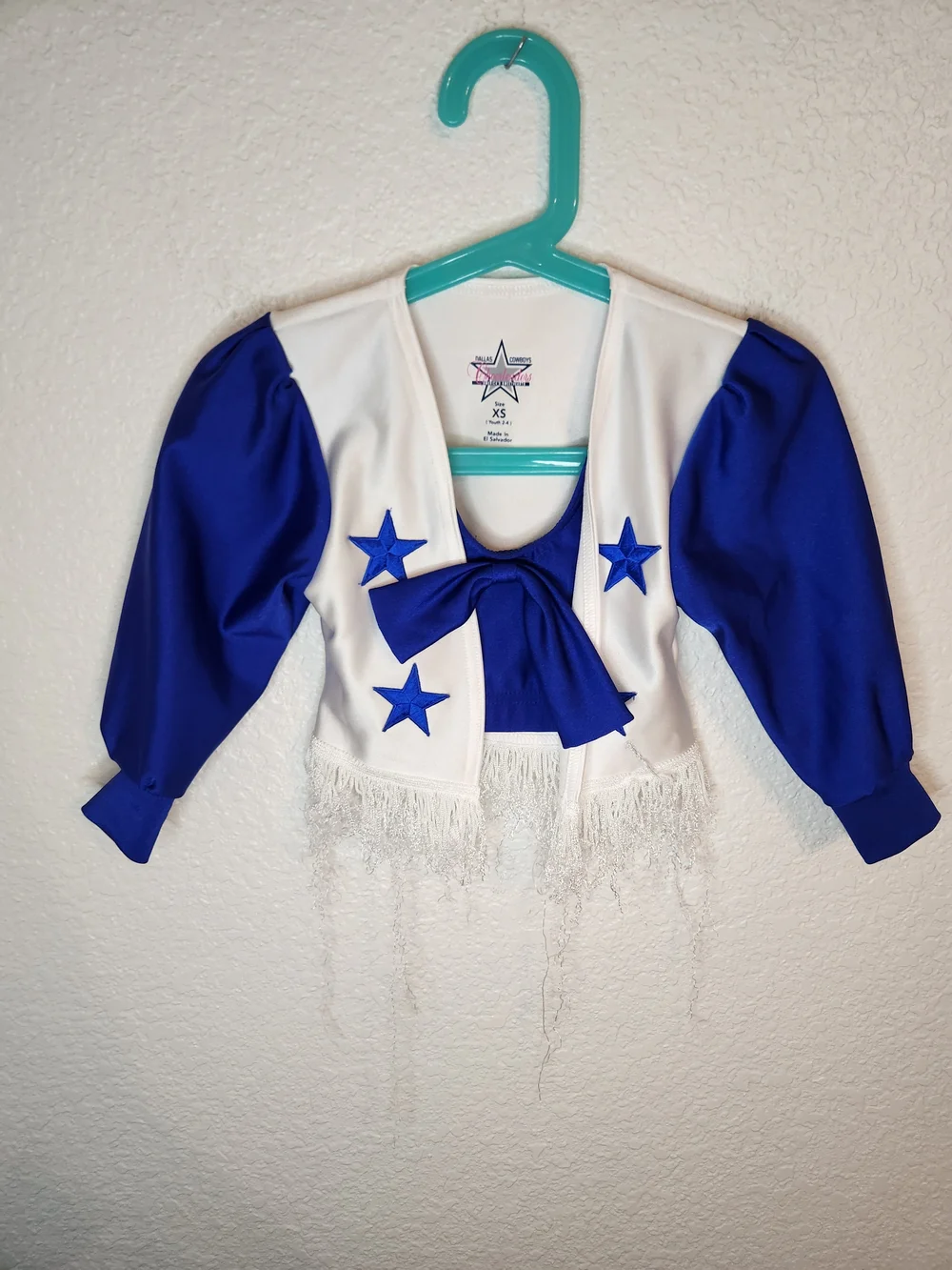 Dallas Nfl Cowboys cheerleaders american sweethearts youth costume xs 2 4
