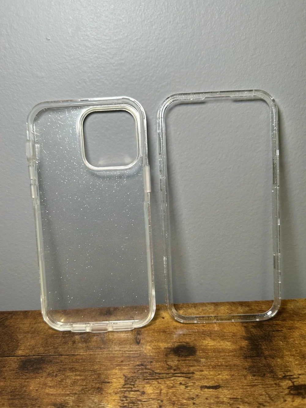 N/A clear sparkly