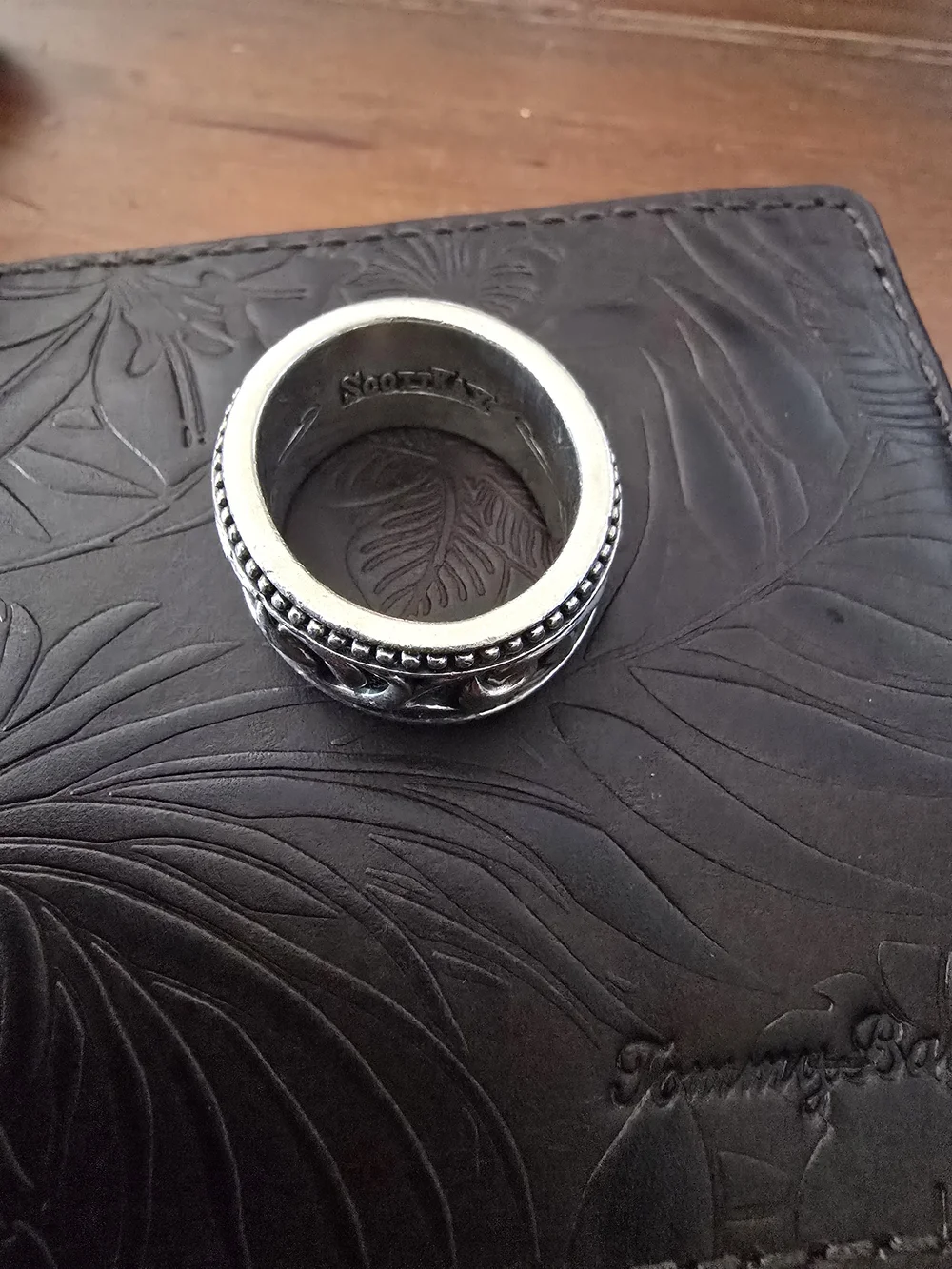 Scott Kay Men’s Sterling Silver Sparta Ring. Scott Kay 14.5 mm