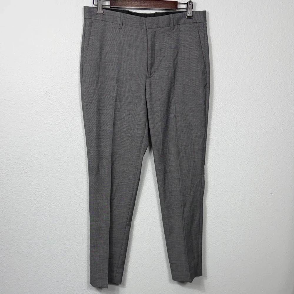 J. Crew Men's Bowery Wool Blend Trousers