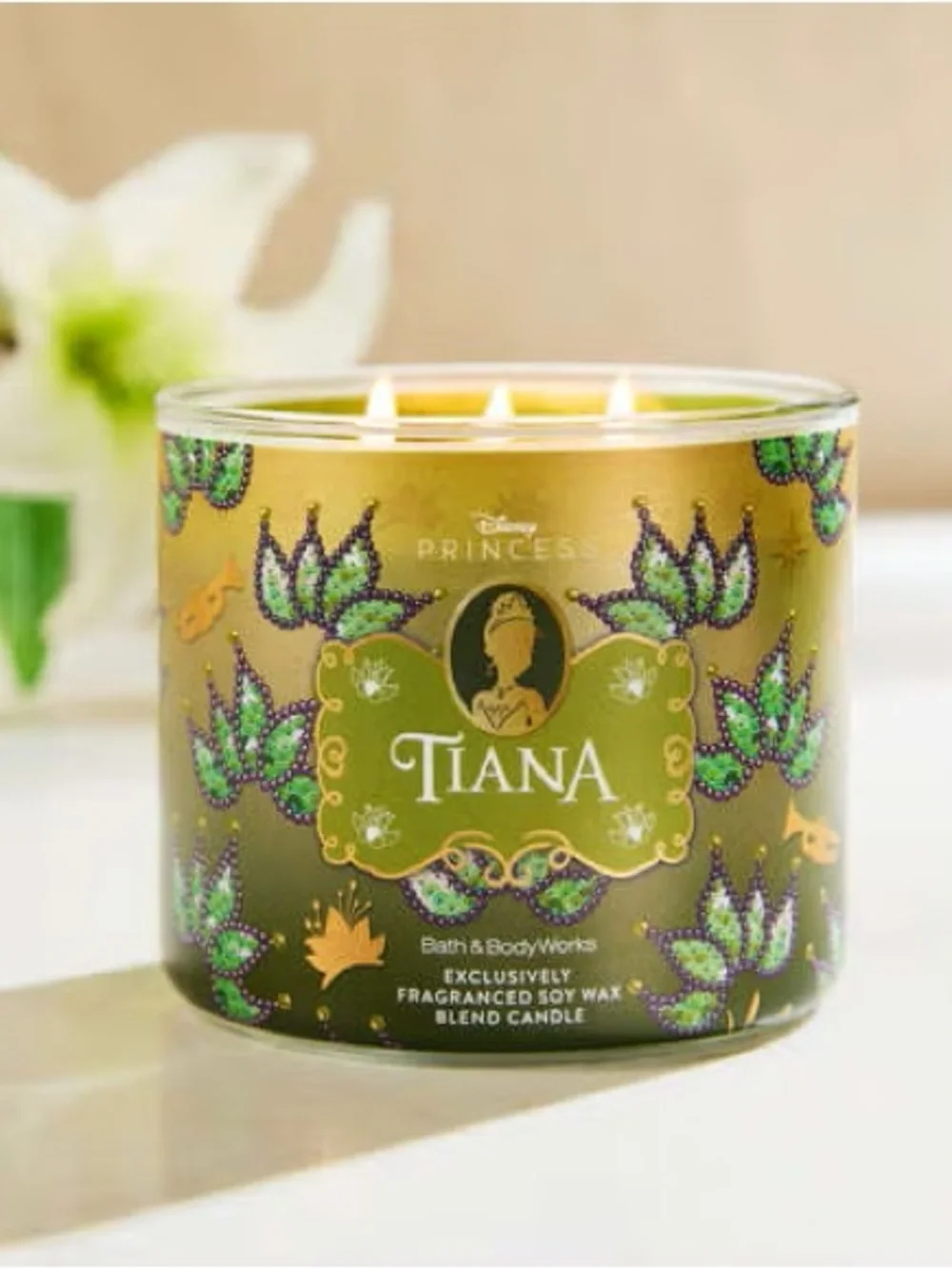 Bath & Body works Disney Princess 3 wick candles