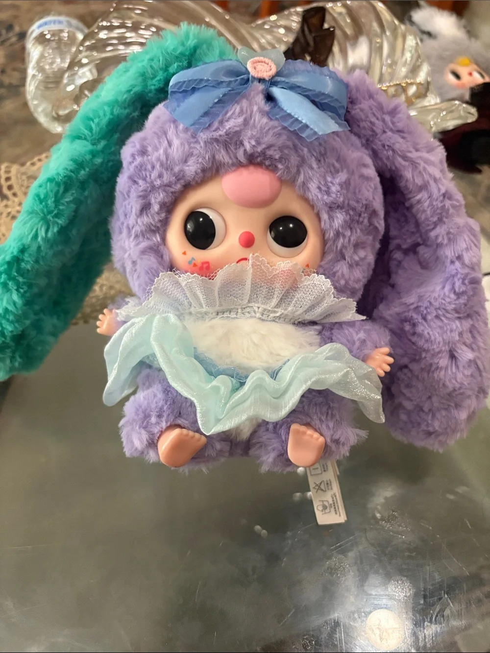 Baby Three Flower Fairy Plush Pendant