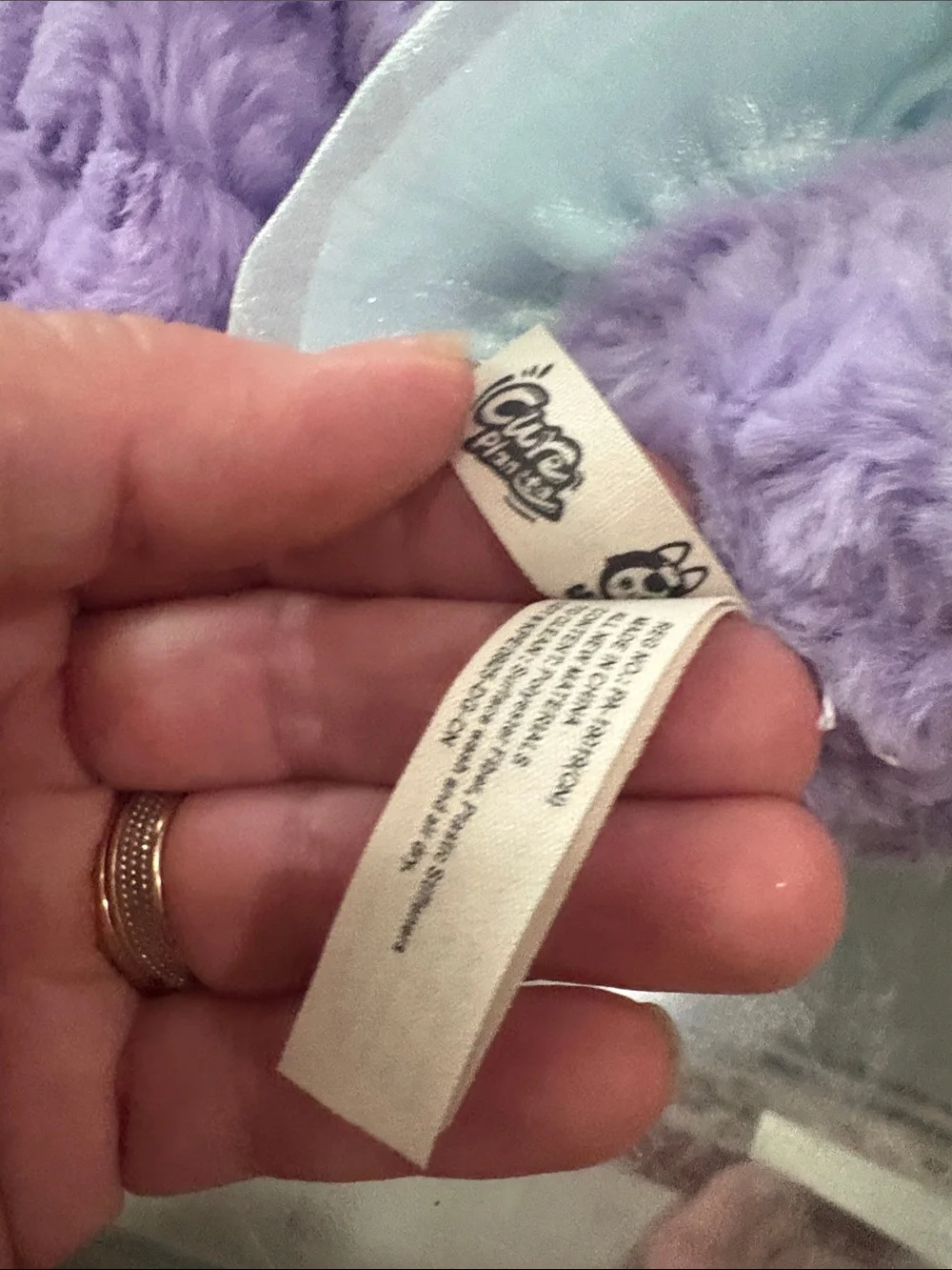 Baby Three Flower Fairy Plush Pendant