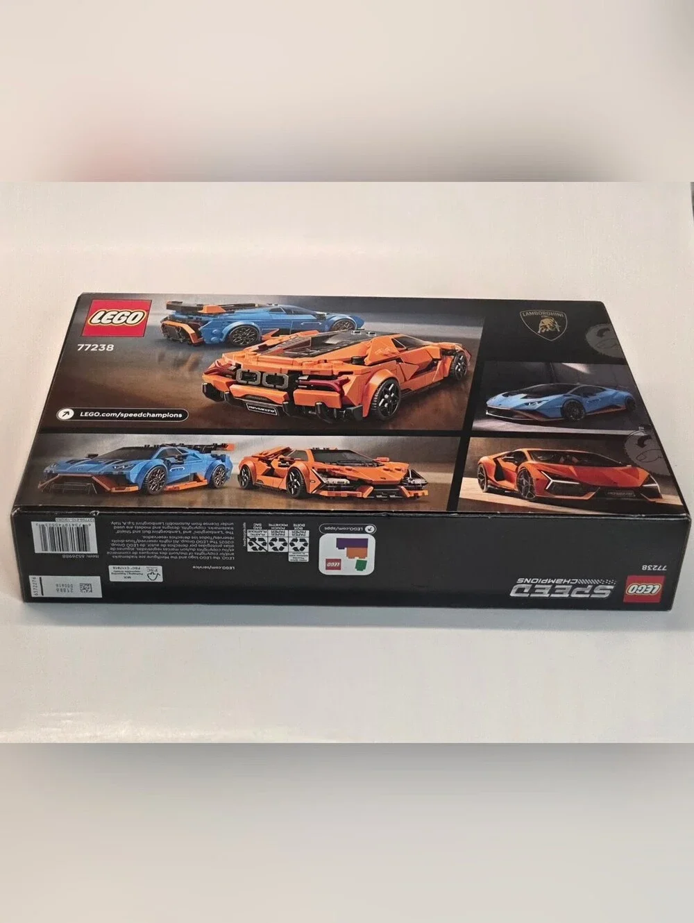 LEGO Speed Champions 77238 Lamborghini Revuelto & Huracán STO New And Sealed